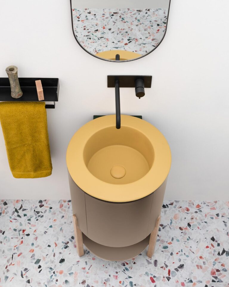 Round convex basin Ø 48 cm 15