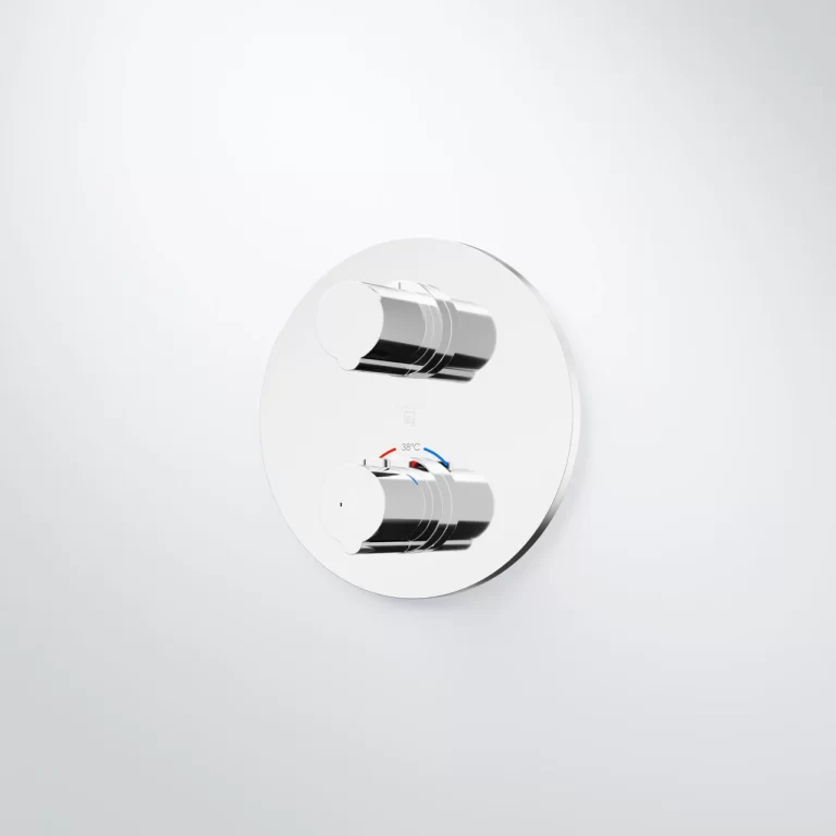 Series 100 Finish set for concealed thermostatic mixer with 2 way diverter 1