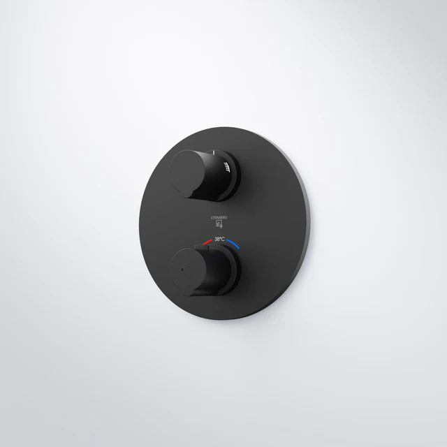 Series 100 Finish set for concealed thermostatic mixer with 2 way diverter 13