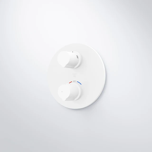 Series 100 Finish set for concealed thermostatic mixer with 2 way diverter 16