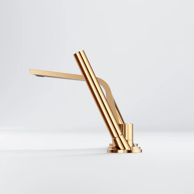 Series 260 4-hole deck mounted bath mixer 2