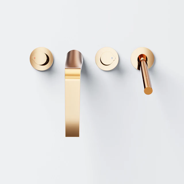 Series 260 4-hole deck mounted bath mixer 3