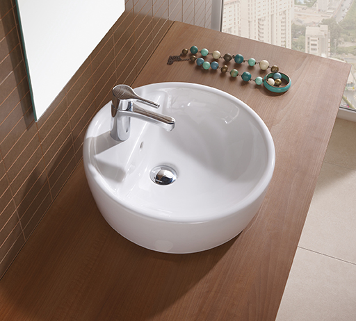 Urban 45wash basin with tap hole 1