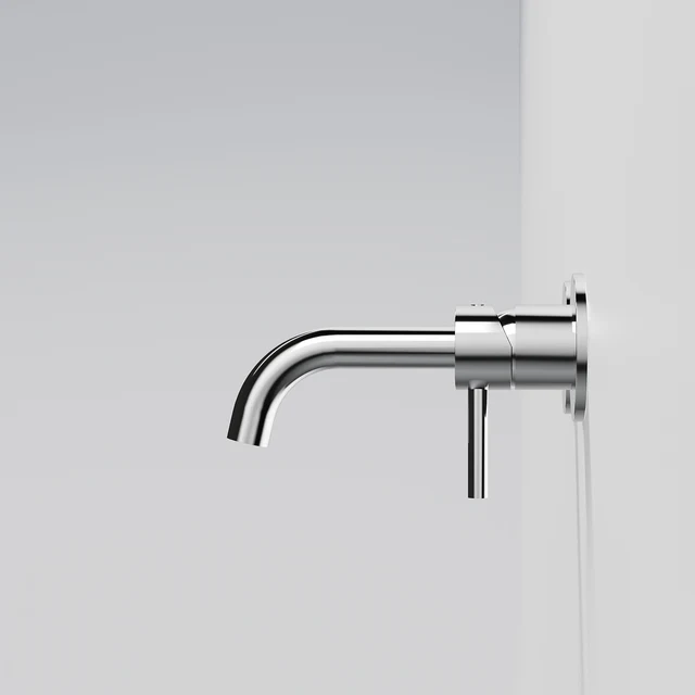 WWall mounted single lever basin mixer 2