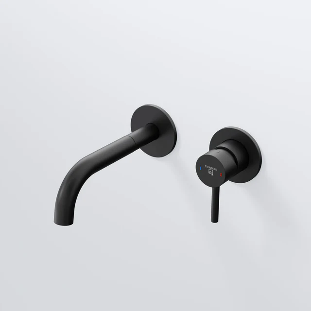 Wall mounted single lever basin mixer (Finish set) Series 100 Article number 100 1814 3 S 1