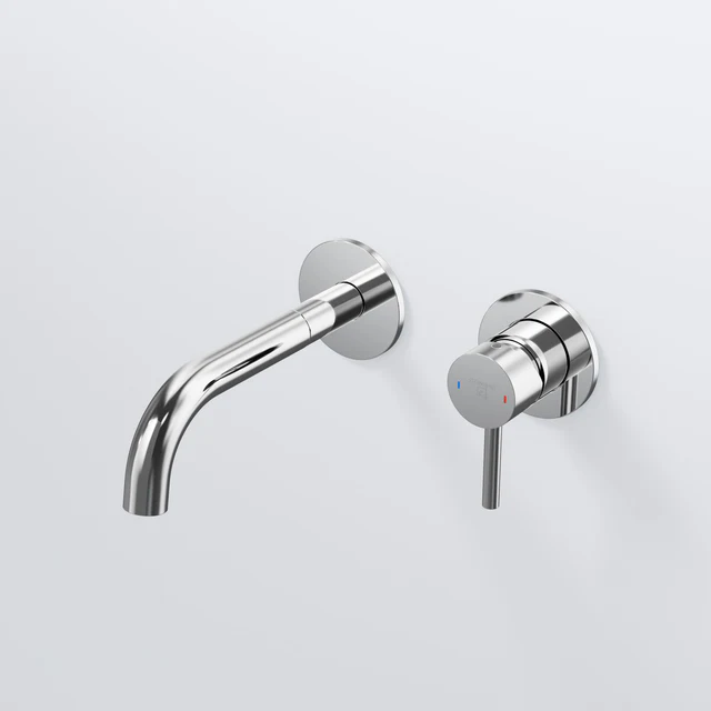 Wall mounted single lever basin mixer (Finish set) Series 100 Article number 100 1814 3 S 4