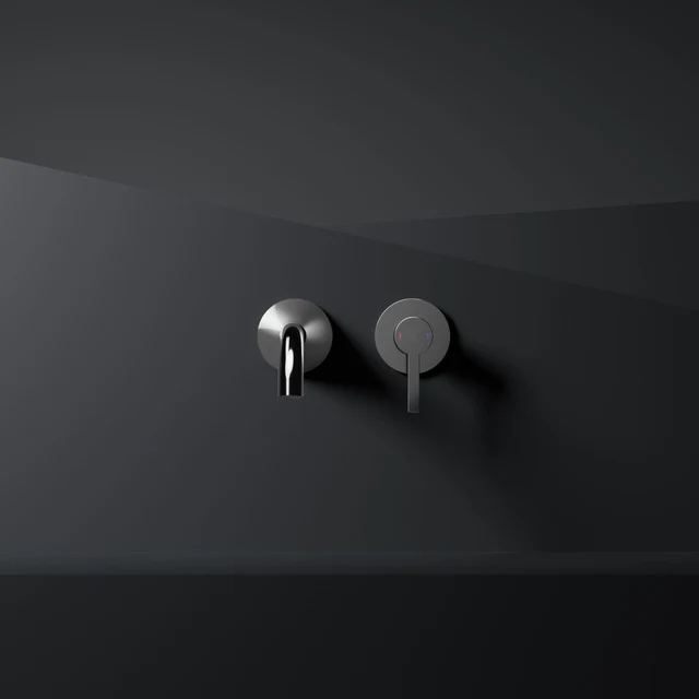 wall mounted single lever basin mixerrr 2